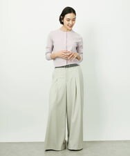 F94GD01150 MICHEL KLEIN(小さいサイズ)(メゾン ドゥ サンク) [小さいサイズ]本革ベルト グレー
