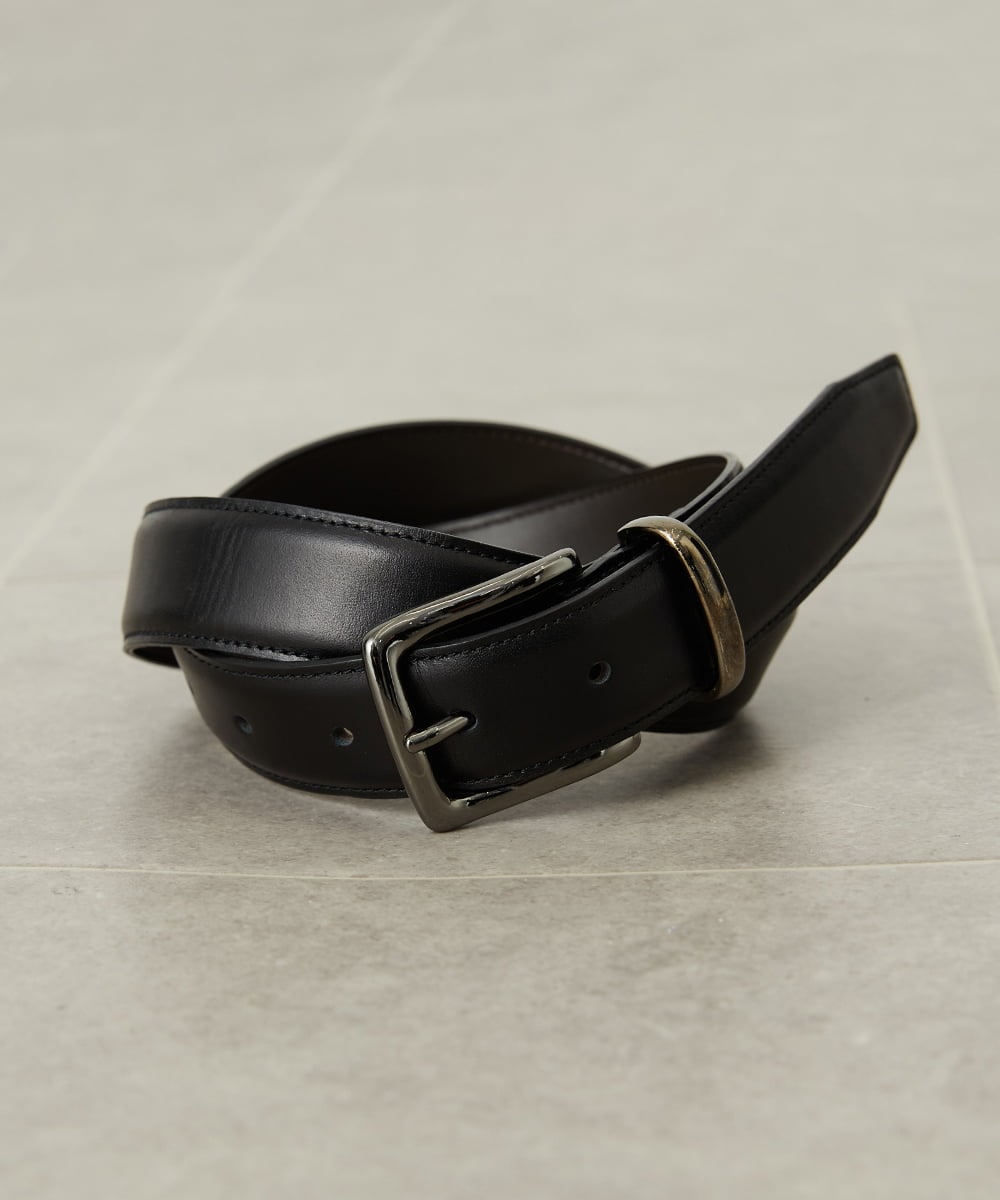 F94GD01150 MICHEL KLEIN(小さいサイズ)(メゾン ドゥ サンク) [小さいサイズ]本革ベルト ブラック