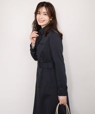 FIVFD01160 OFUON le MK(オフオン　ル　エムケー) ベーシックツイルトレンチコート/洗える/WEB限定 ベージュ