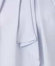 FKBFD66140 MK MICHEL KLEIN(MK ミッシェルクラン) [洗える]マルチwayボウタイブラウス ライトブルー