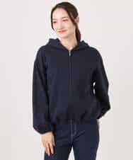 FKCGD30140 MK MICHEL KLEIN(MK ミッシェルクラン) [洗える]コットンポンチパーカー ベージュ