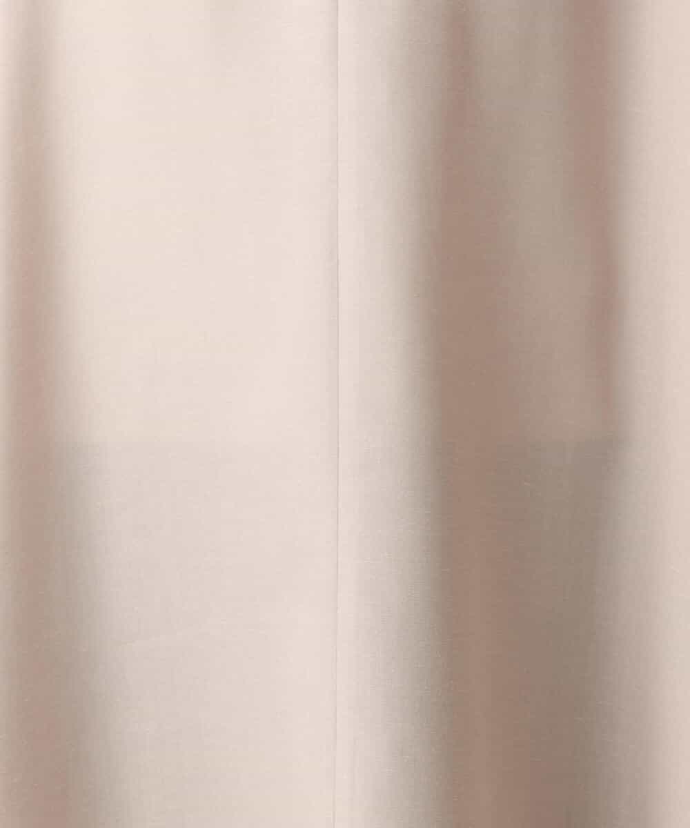 FKEJD70230 MK MICHEL KLEIN(MK ミッシェルクラン) [洗える]深V開きサックワンピース ベージュ