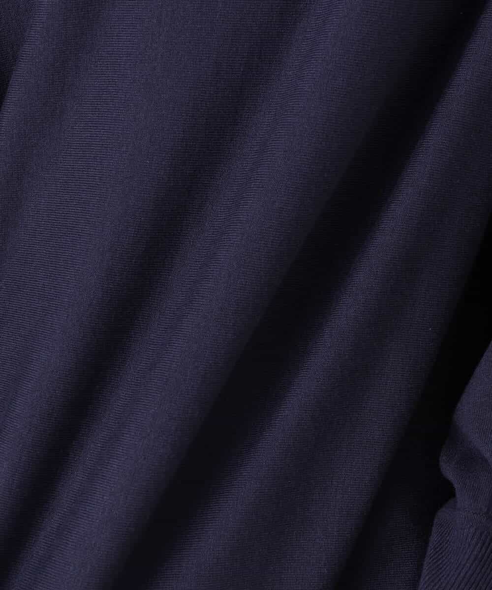 FKFDD12130 MK MICHEL KLEIN(MK ミッシェルクラン) [洗える]ドルマンスリーブニット ライトブルー