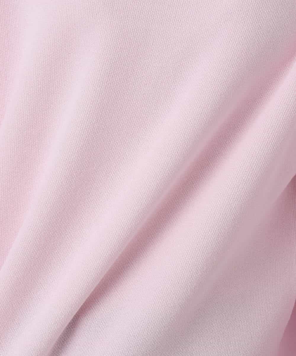 FKFDD16130 MK MICHEL KLEIN(MK ミッシェルクラン) [洗える]スウェットライクニットフーディー グレー