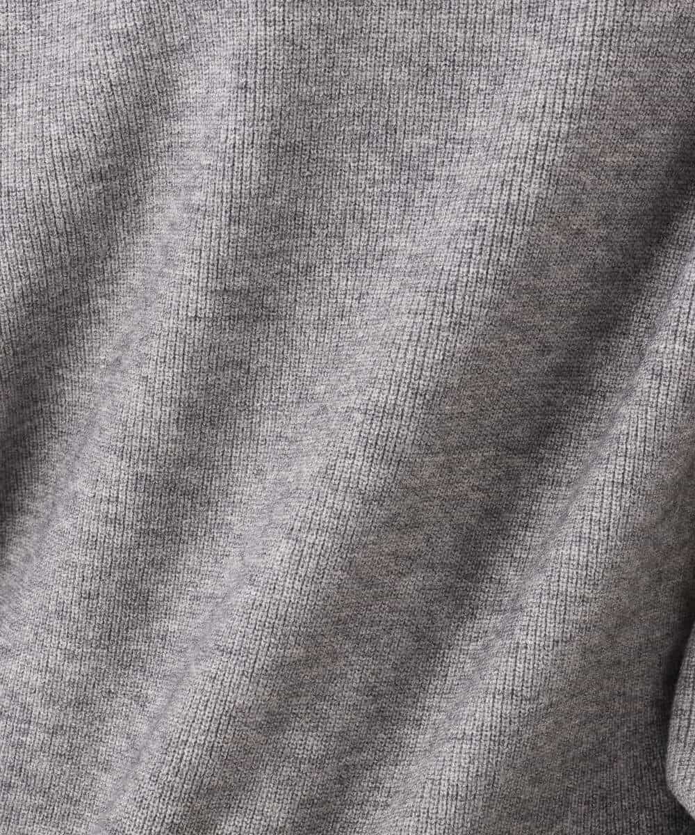 FKFDG67150 MK MICHEL KLEIN(MK ミッシェルクラン) [洗える]片畦編みラグランスリーブニット アイボリー