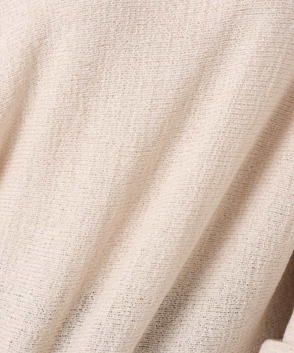 FKFGD32140 MK MICHEL KLEIN(MK ミッシェルクラン) [洗える]テープヤーンドルマンニット グレイッシュブルー
