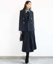 FKHFD15180 MK MICHEL KLEIN(MK ミッシェルクラン) [洗える]プリーツデザインスカート ベージュ