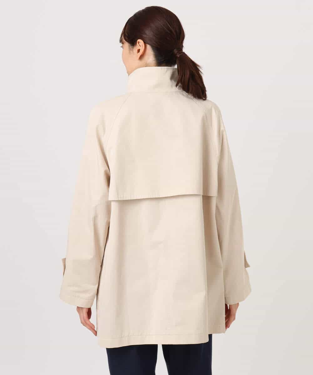 FKJFD28270 MK MICHEL KLEIN(MK ミッシェルクラン) [洗える]テントライン ツイルコート ベージュ