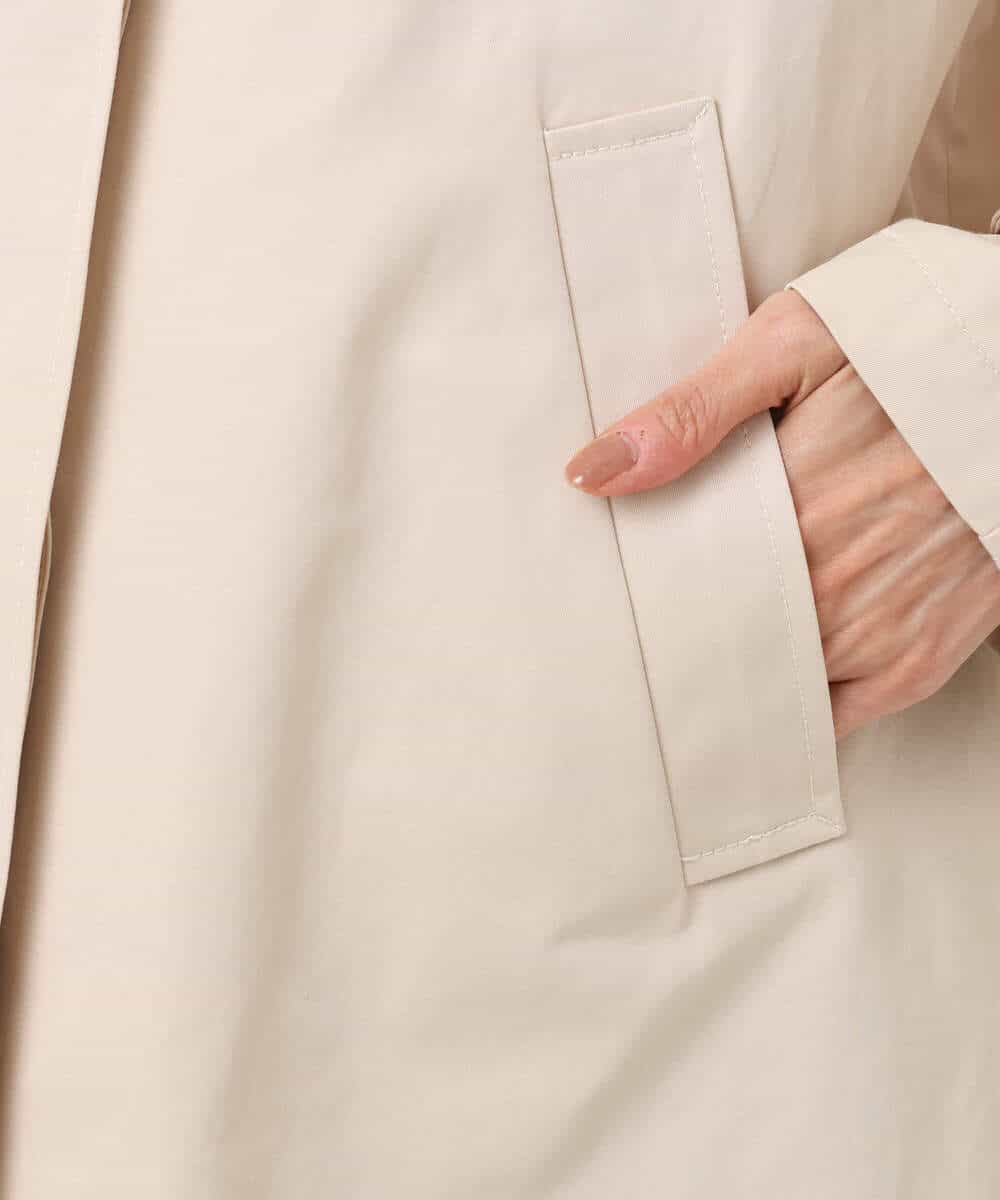 FKJFD28270 MK MICHEL KLEIN(MK ミッシェルクラン) [洗える]テントライン ツイルコート ベージュ