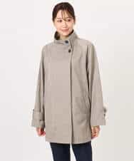 FKJFD28270 MK MICHEL KLEIN(MK ミッシェルクラン) [洗える]テントライン ツイルコート ベージュ