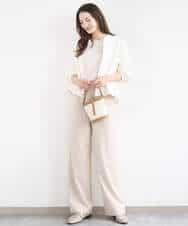 FKJGD37220 MK MICHEL KLEIN(MK ミッシェルクラン) [洗える]ストレッチライトブルゾン ダークグレー
