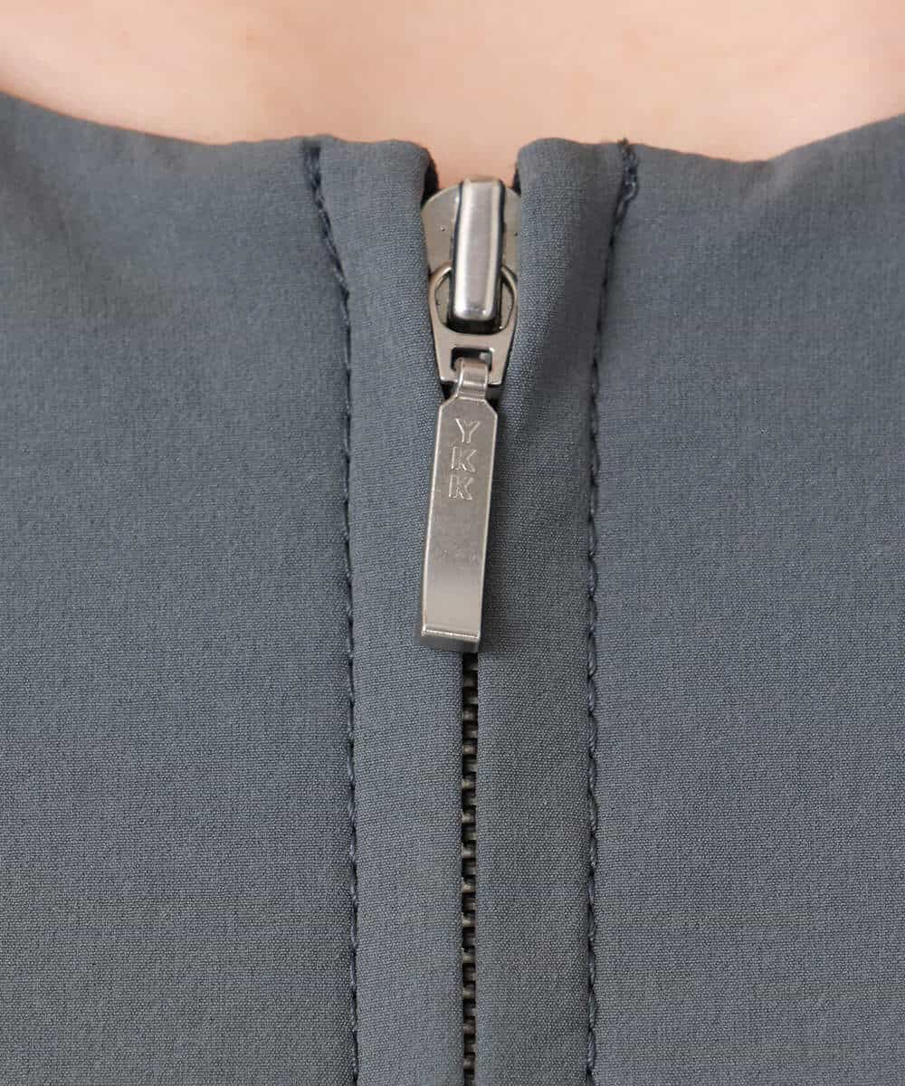 FKJGD37220 MK MICHEL KLEIN(MK ミッシェルクラン) [洗える]ストレッチライトブルゾン ダークグレー