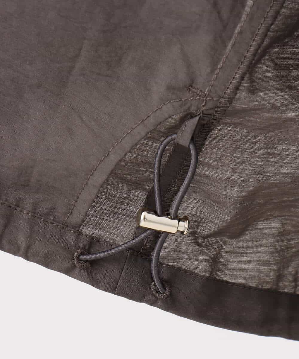 FKJGD47230 MK MICHEL KLEIN(MK ミッシェルクラン) [洗える]フーデットライトブルゾン ブラウン