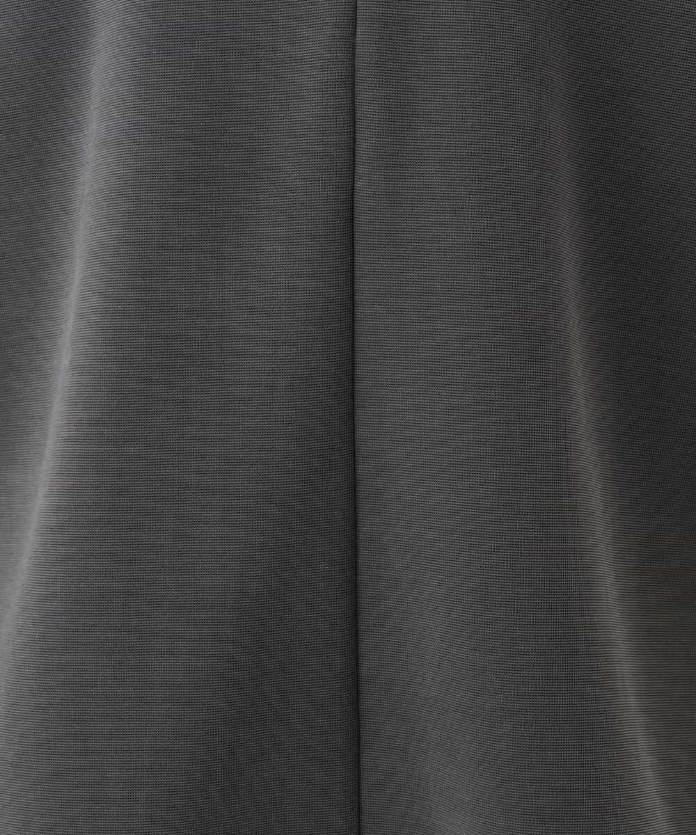 FKKJD22130 MK MICHEL KLEIN(MK ミッシェルクラン) [洗える]前後2way フロントジップデザインカットソー ダークグレー