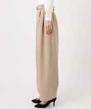 FKLFD10170 MK MICHEL KLEIN(MK ミッシェルクラン) [洗える]バレルシルエットパンツ ベージュ