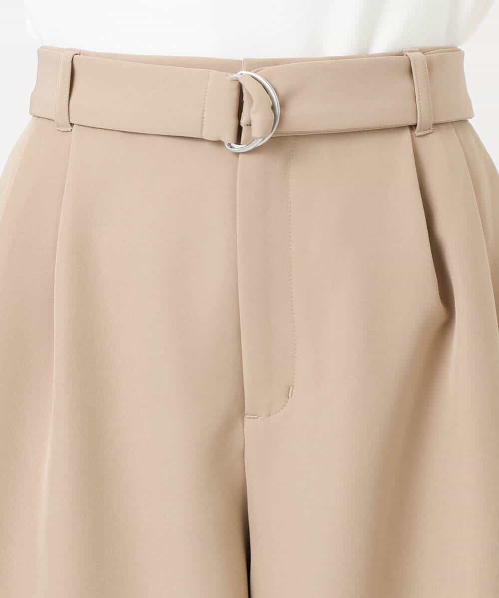 FKLFD10170 MK MICHEL KLEIN(MK ミッシェルクラン) [洗える]バレルシルエットパンツ ベージュ
