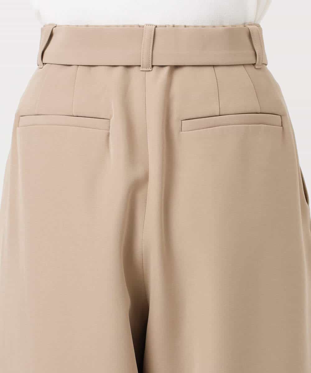 FKLFD10170 MK MICHEL KLEIN(MK ミッシェルクラン) [洗える]バレルシルエットパンツ ベージュ
