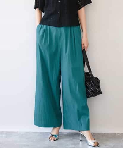FKLHD60150 MK MICHEL KLEIN [接触冷感/洗える]リラクシーワイドパンツ