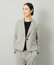 FMDAD36380 MICHEL KLEIN(ミッシェルクラン) [セットアップ対応]テーラードジャケット グレー