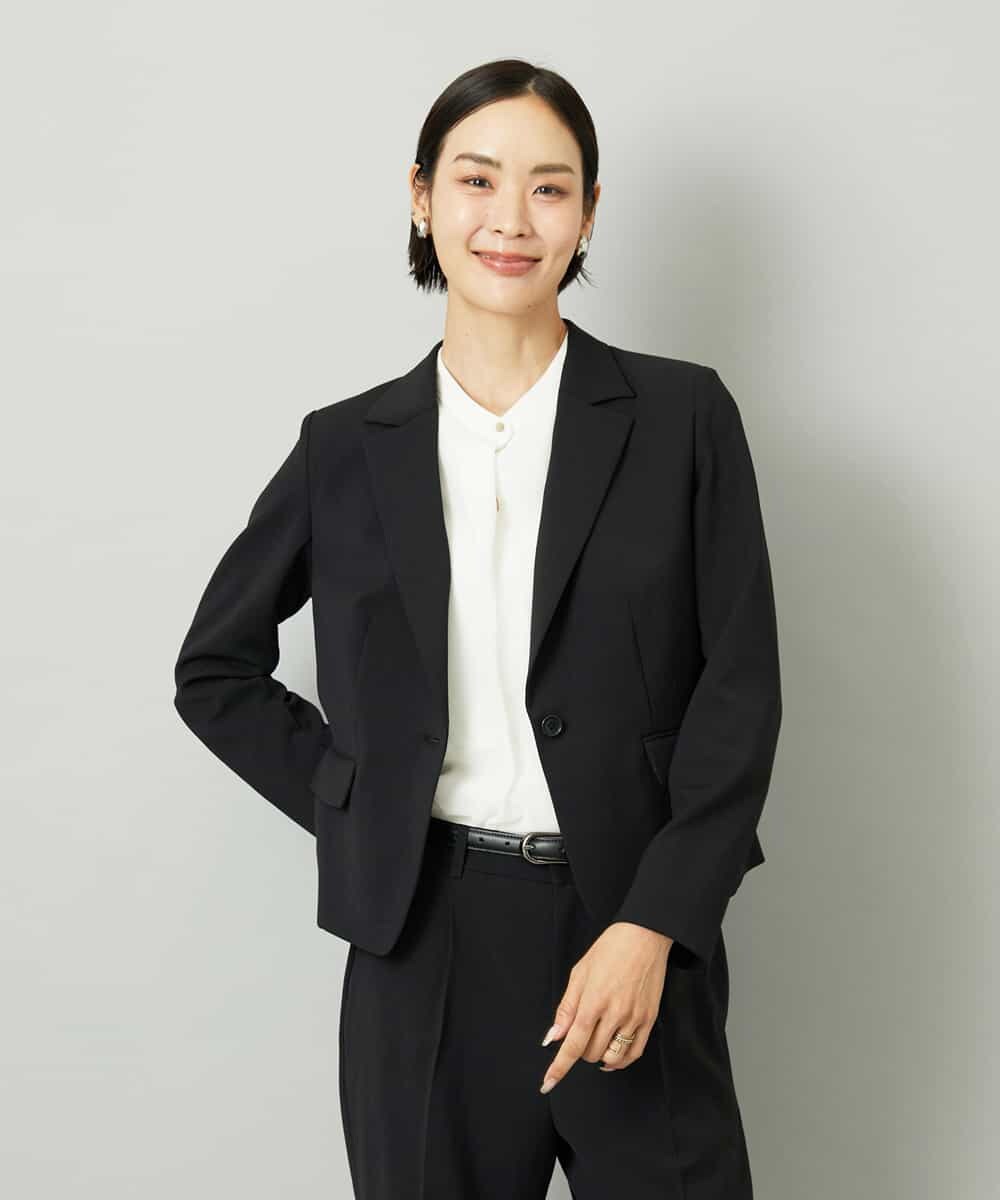 FMDAD36380 MICHEL KLEIN(ミッシェルクラン) [セットアップ対応]テーラードジャケット グレー