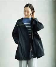FMFAD15190 MICHEL KLEIN(ミッシェルクラン) ホールガーメント(R)ボトルネックニット ネイビー