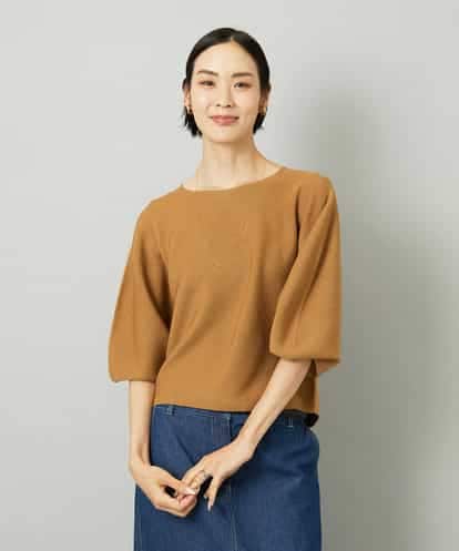 FMFAD18220 MICHEL KLEIN ホールガーメント(R)ラメニット