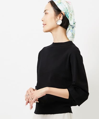 FMFDD15190 MICHEL KLEIN ホールガーメント(R)ボトルネックニット