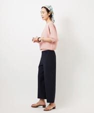 FMFDD17190 MICHEL KLEIN(ミッシェルクラン) ［定番人気］ホールガーメント(R)ドルマンスリーブニット アイボリー