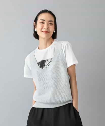 FMFGD23170 MICHEL KLEIN ニットベスト