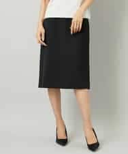 FMHAD35190 MICHEL KLEIN(ミッシェルクラン) [セットアップ対応]セミフレアスカート グレー