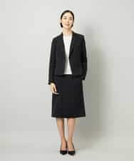 FMHAD35190 MICHEL KLEIN(ミッシェルクラン) [セットアップ対応]セミフレアスカート グレー
