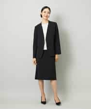 FMHAD35190 MICHEL KLEIN(ミッシェルクラン) [セットアップ対応]セミフレアスカート グレー