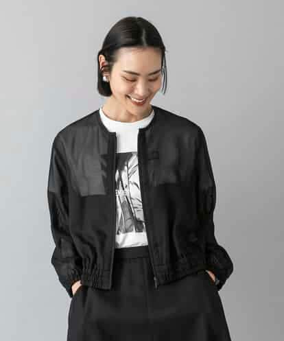 FMJHD04320 MICHEL KLEIN [セットアップ対応]メッシュブルゾン