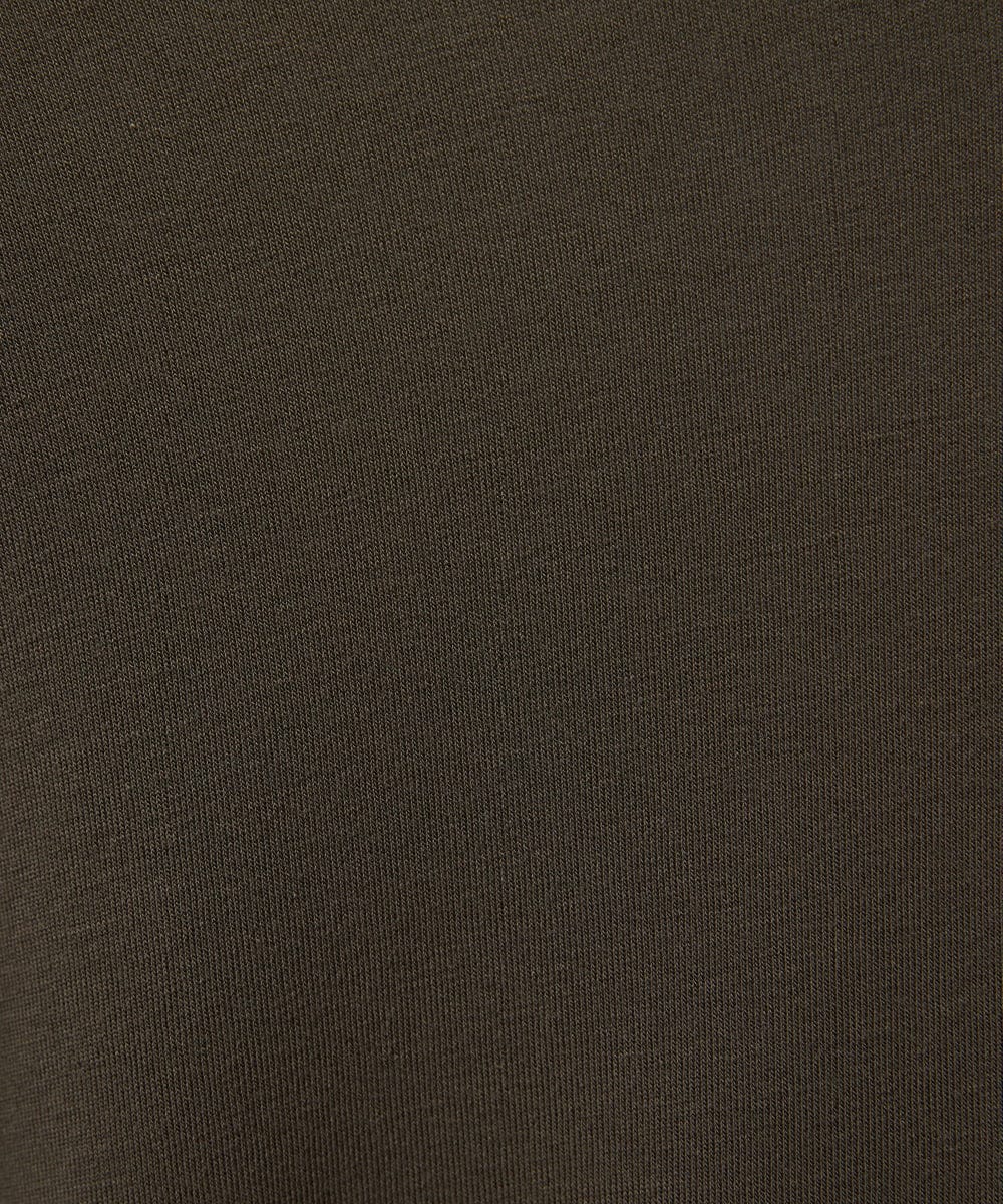 FMKAD19130 MICHEL KLEIN(ミッシェルクラン) ［レイヤードにおすすめ］シアーハイネックカットソー ブラウン