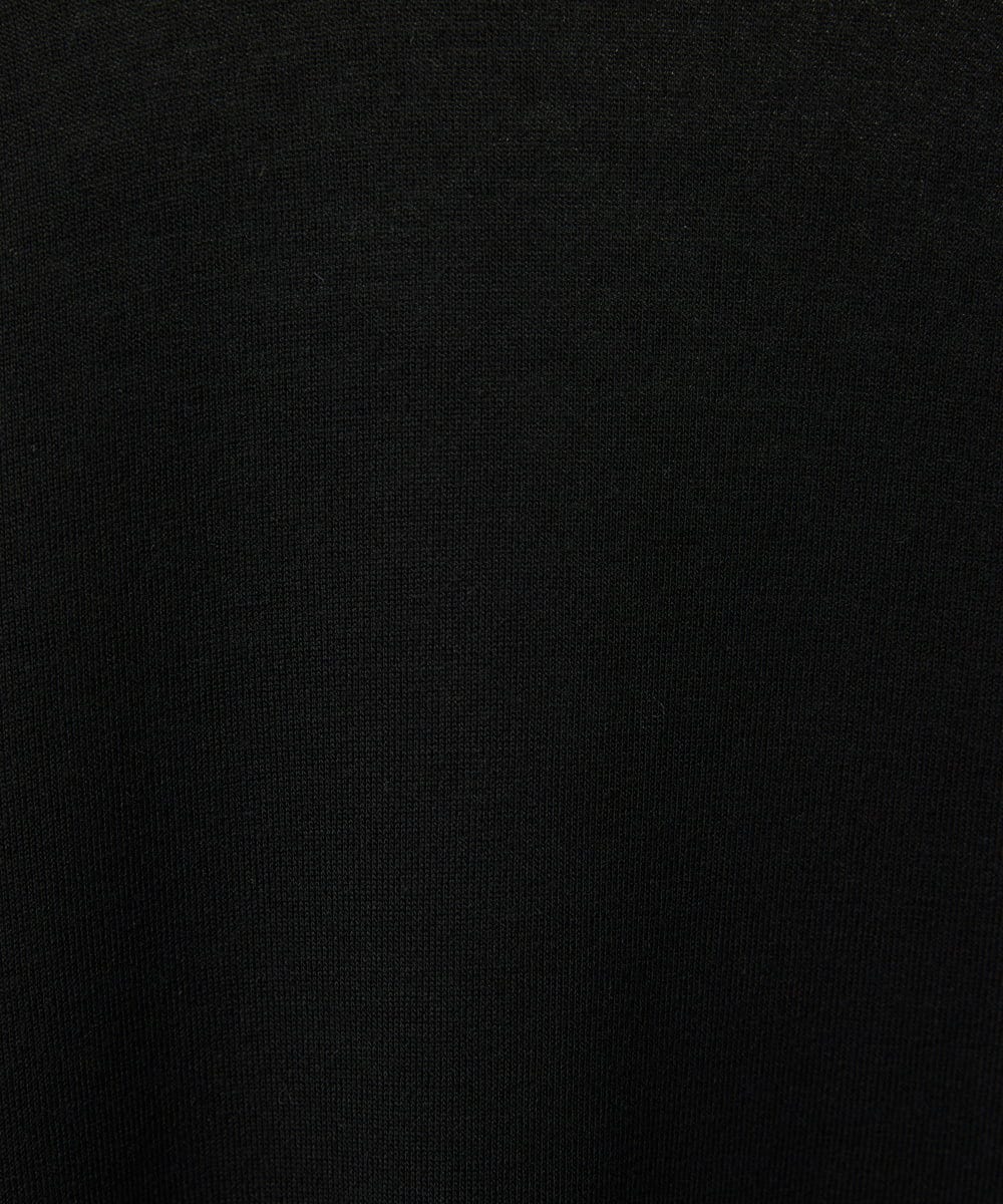 FMKAD19130 MICHEL KLEIN(ミッシェルクラン) ［レイヤードにおすすめ］シアーハイネックカットソー ブラウン