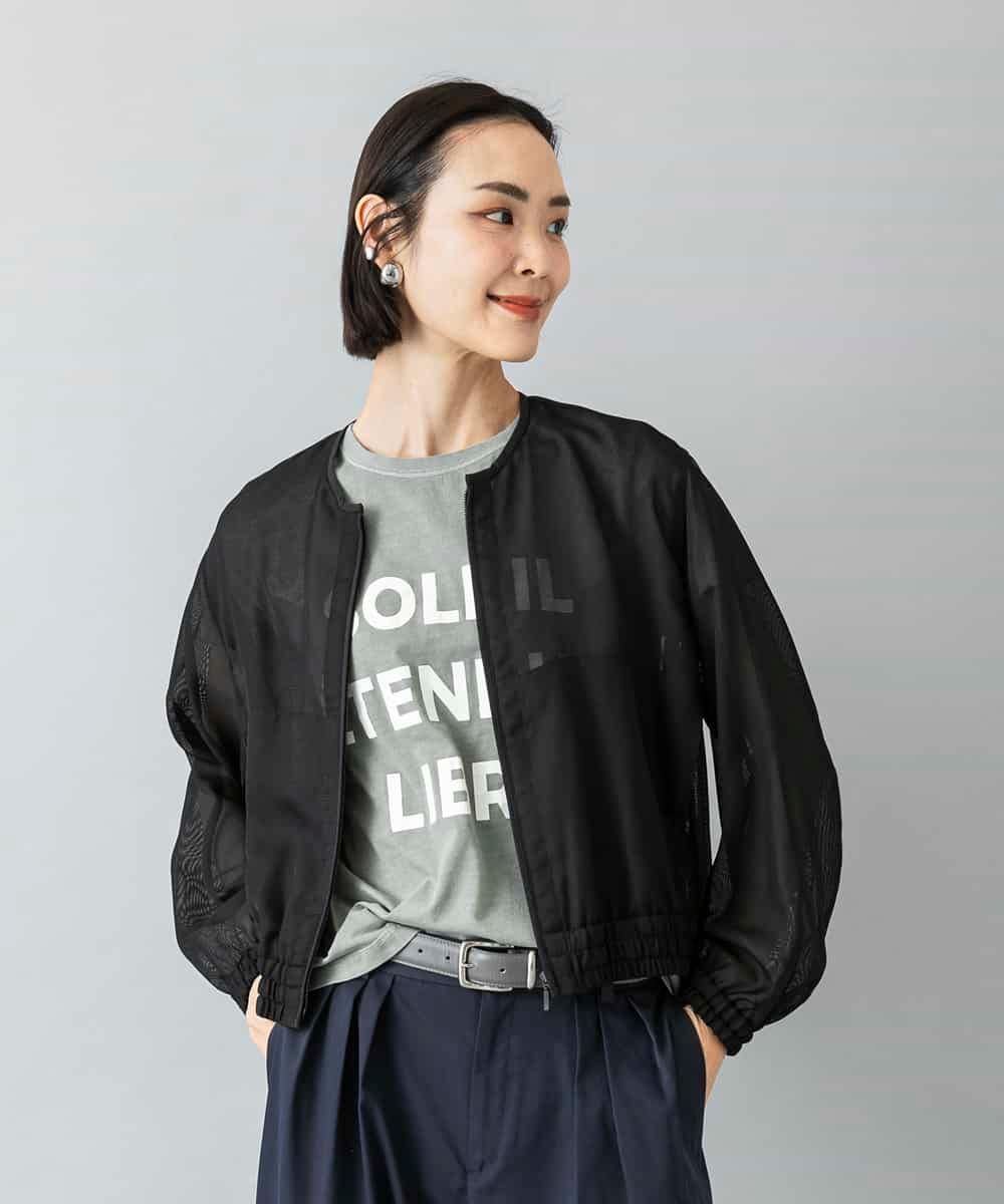 FMKGD01120 MICHEL KLEIN(ミッシェルクラン) クラックプリントロゴTシャツ イエロー