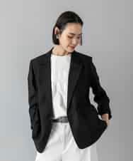 FMKGD01120 MICHEL KLEIN(ミッシェルクラン) クラックプリントロゴTシャツ イエロー