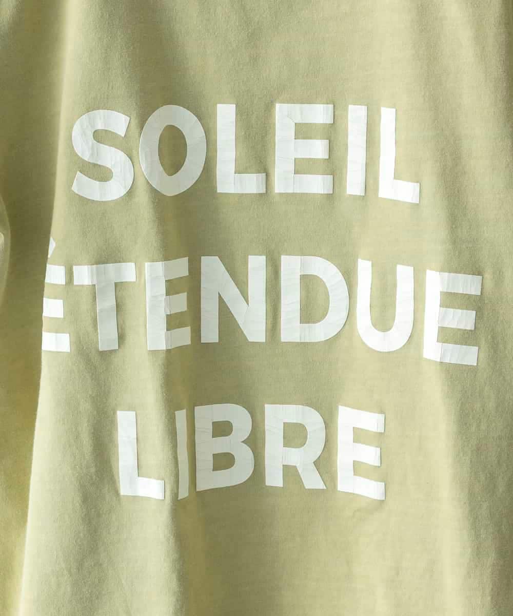 FMKGD01120 MICHEL KLEIN(ミッシェルクラン) クラックプリントロゴTシャツ イエロー
