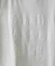 FMKGD01120 MICHEL KLEIN(ミッシェルクラン) クラックプリントロゴTシャツ イエロー