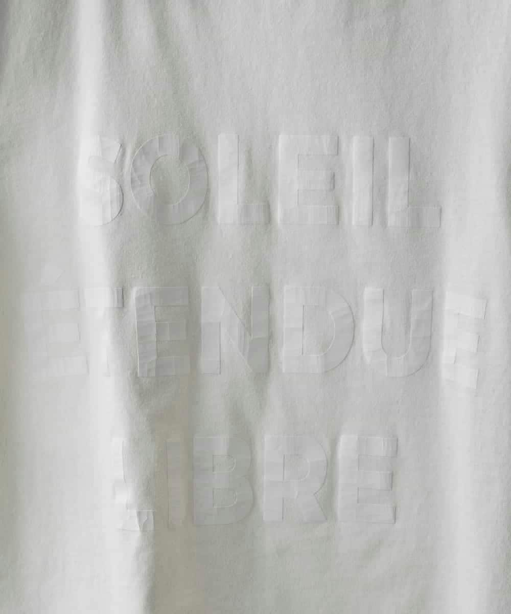 FMKGD01120 MICHEL KLEIN(ミッシェルクラン) クラックプリントロゴTシャツ イエロー
