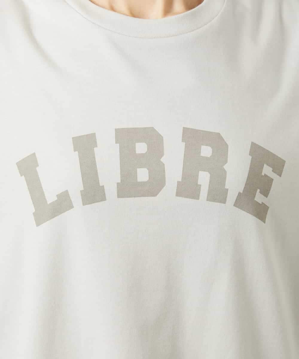 FMKGD02140 MICHEL KLEIN(ミッシェルクラン) ボクシーロゴＴシャツ ライトグレー