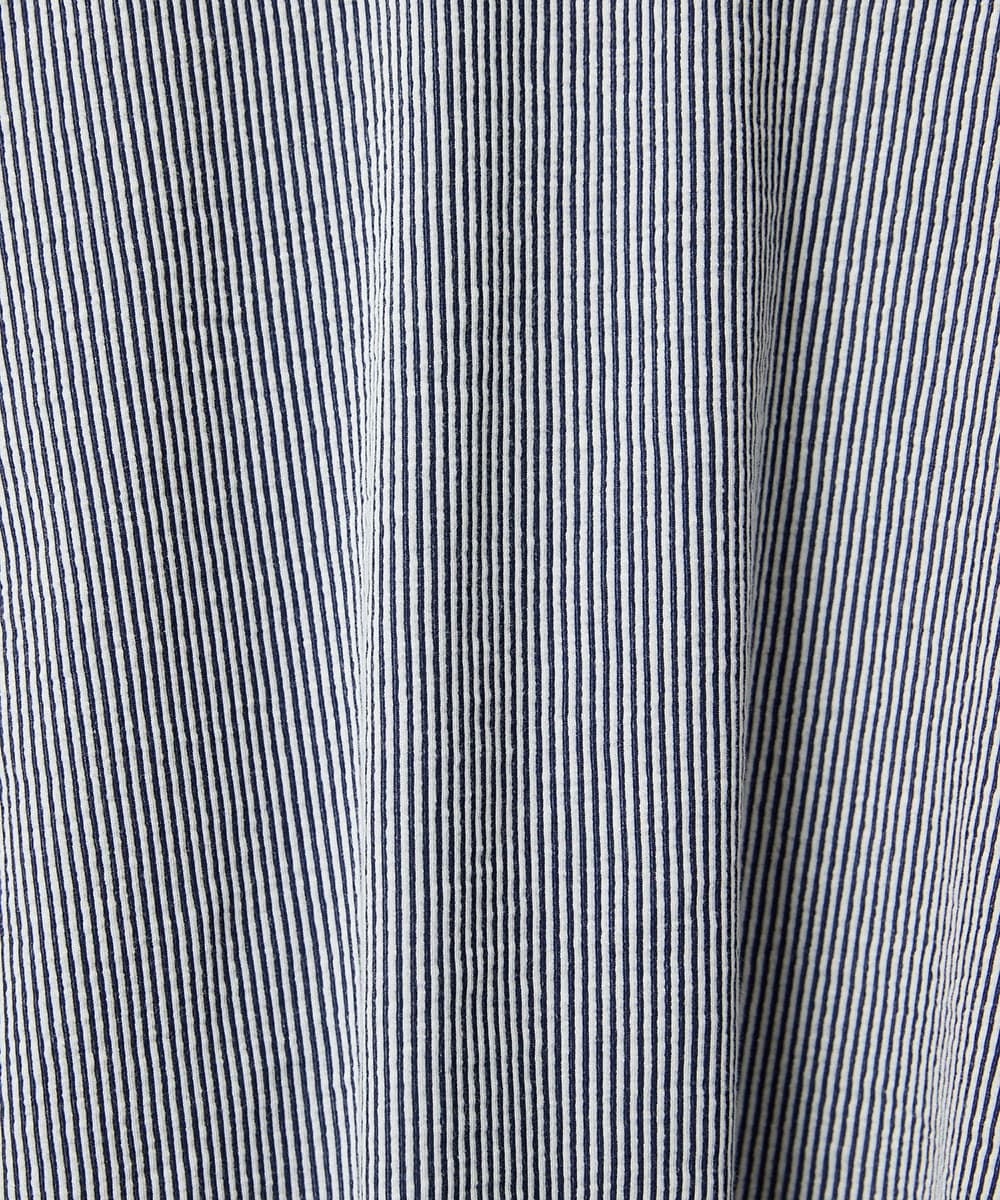 FMKGD10180 MICHEL KLEIN(ミッシェルクラン) [新色追加/接触冷感]サッカードルマンスリーブカットソー ブラック