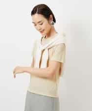 FMKGD11120 MICHEL KLEIN(ミッシェルクラン) シアークルーネック プルオーバー ブルー