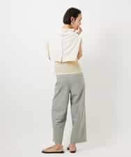 FMKGD11120 MICHEL KLEIN(ミッシェルクラン) シアークルーネック プルオーバー ブルー