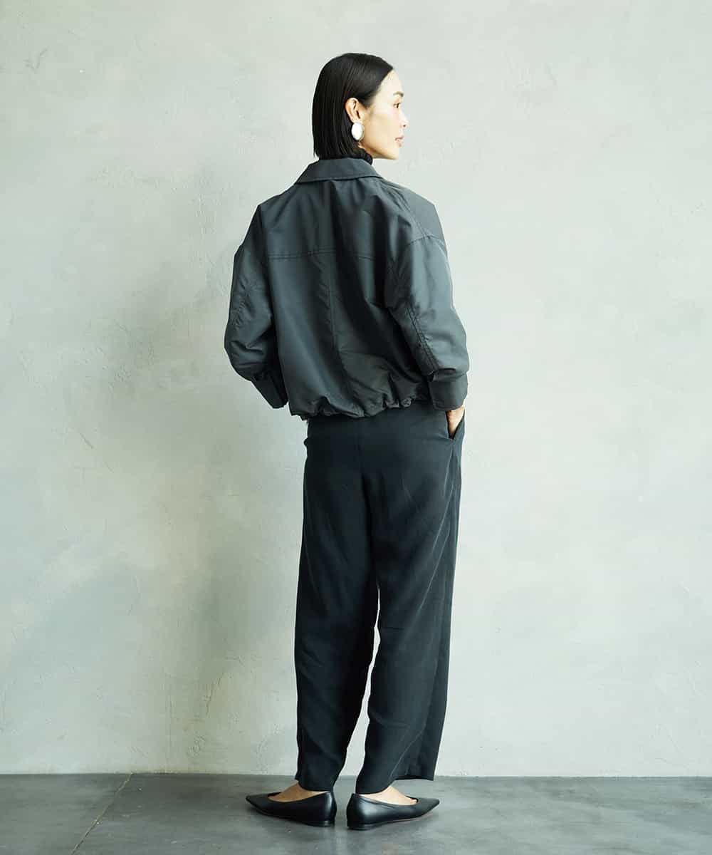 FMLAD19210 MICHEL KLEIN(ミッシェルクラン) [セットアップ対応]コージーパンツ ベージュ