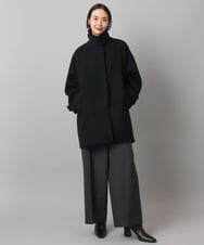 FMLAD21250 MICHEL KLEIN(ミッシェルクラン) ラップバレルパンツ ダークグレー