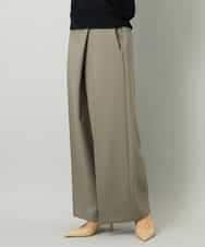 FMLAD21250 MICHEL KLEIN(ミッシェルクラン) ラップバレルパンツ ダークグレー