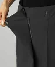 FMLAD21250 MICHEL KLEIN(ミッシェルクラン) ラップバレルパンツ ダークグレー