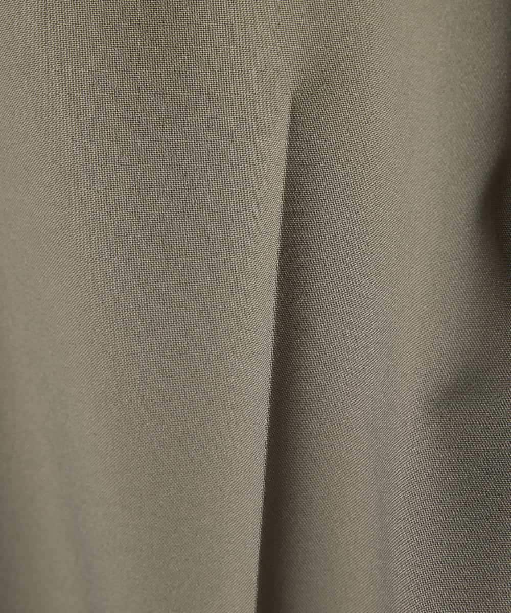 FMLAD21250 MICHEL KLEIN(ミッシェルクラン) ラップバレルパンツ ダークグレー