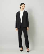 FMLAD35250 MICHEL KLEIN(ミッシェルクラン) [セットアップ対応]テーパードパンツ グレー